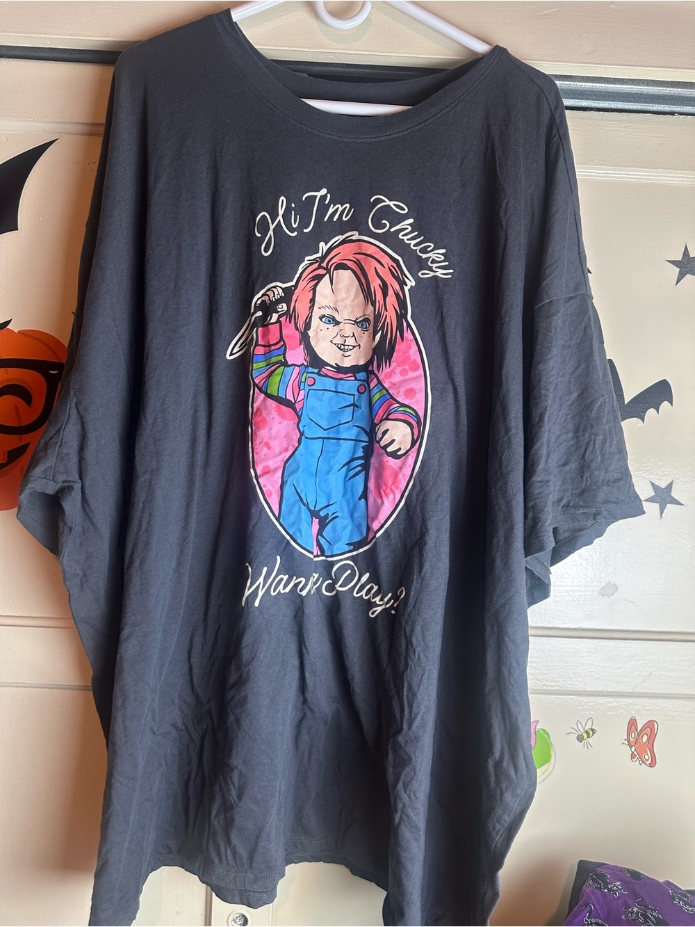 Chucky wanna play torrid ; oversized fit tunic tee size 5X